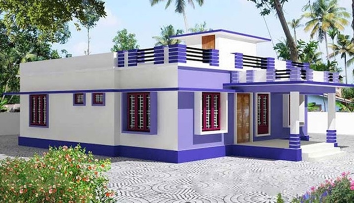 Ngắm những mẫu nhà mái bằng cấp 4 đẹp hút mắt - 3
